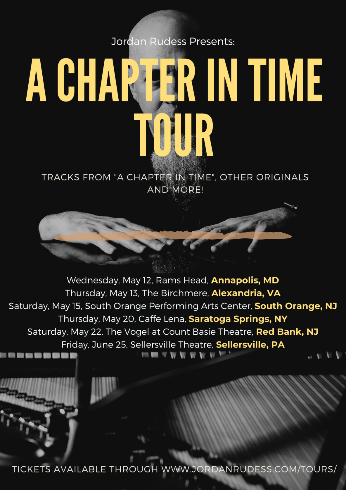 Two New Dates Added To "A Chapter In Time Tour" - Jordan Rudess