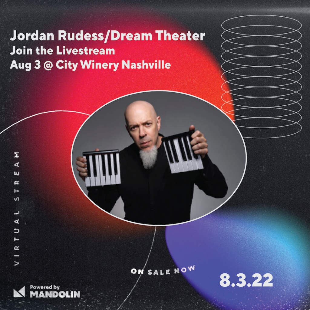 Livestream My Solo Concert From City Winery Nashville on August 3, 2022 ...